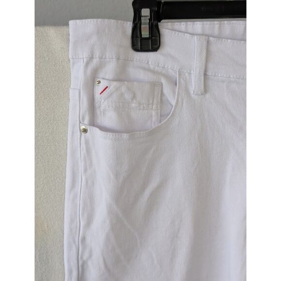 Y2K Southpole Skinny Jeans White Men's Size 36x32 - Picture 3 of 13